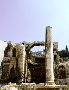 The Hashemite Kingdom of Jordan Photography By Charlotte Farhan Ruins amongst the city of Amman